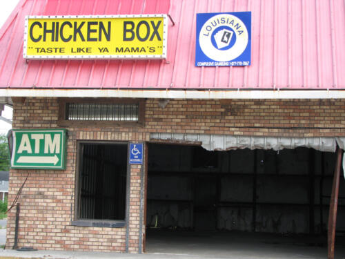 Chicken Box gutted