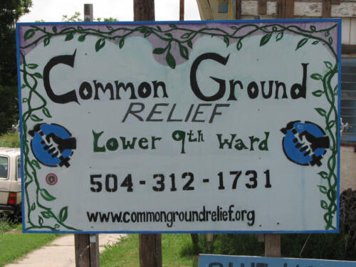 Common Ground Sign