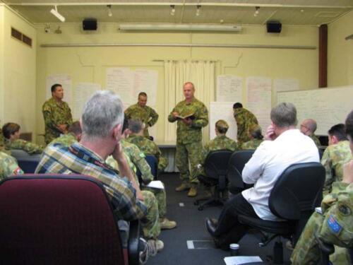 Trainees Lead at Victoria Barracks Sydney