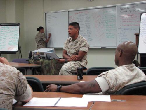 USMC Okinawa Marines facilitating 2009
